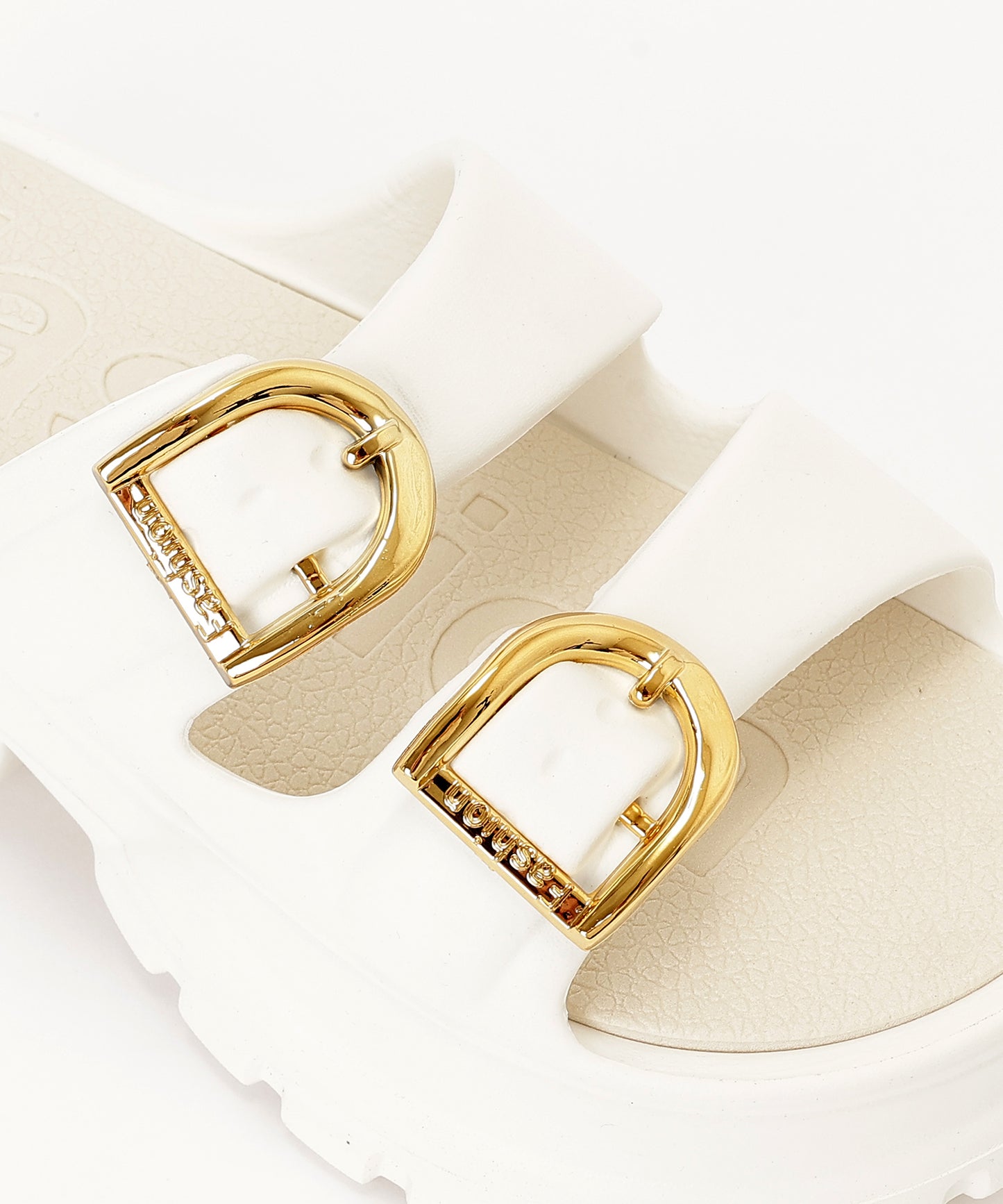 ダブル ベルト EVA トラックソール 厚底 サンダル