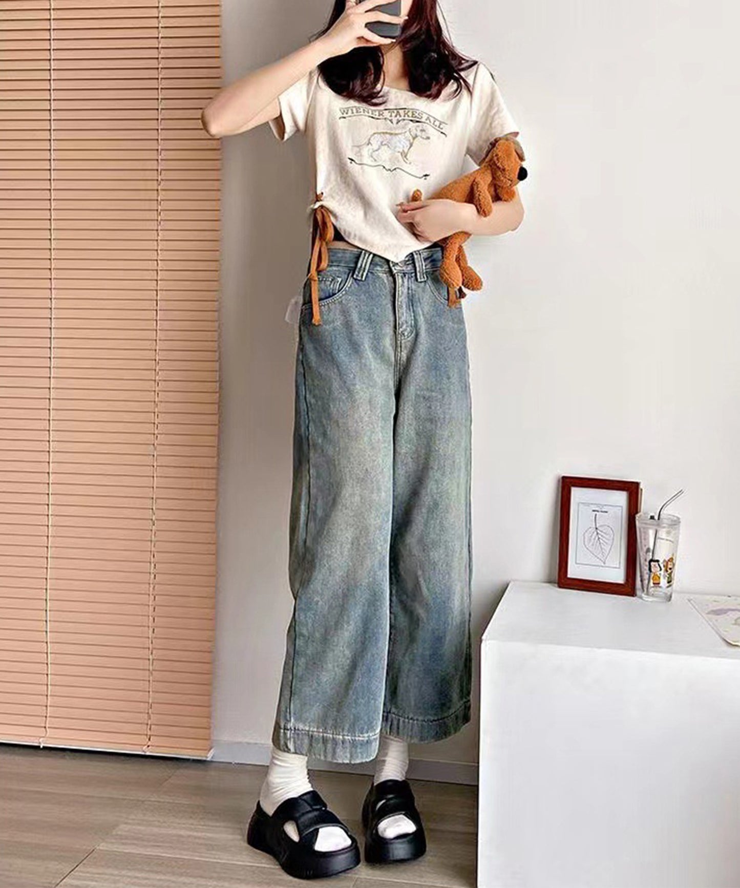 クロスデザイン EVA ボリューム 厚底 サンダル