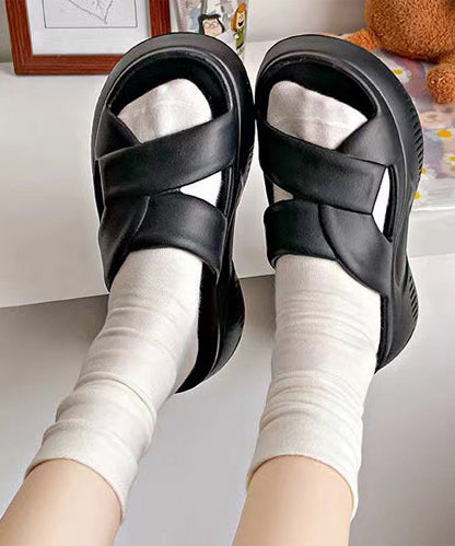 クロスデザイン EVA ボリューム 厚底 サンダル