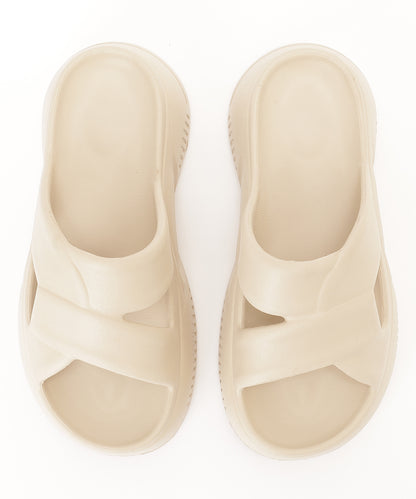 クロスデザイン EVA ボリューム 厚底 サンダル