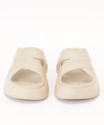 クロスデザイン EVA ボリューム 厚底 サンダル