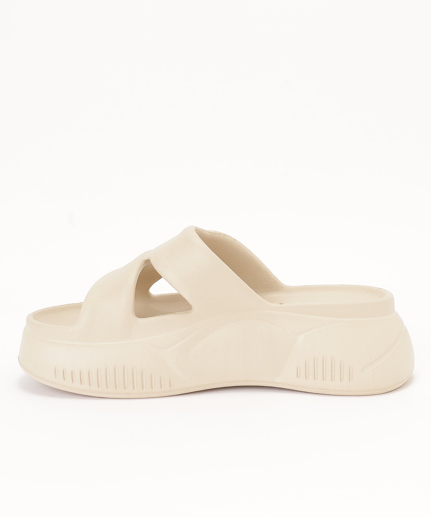 クロスデザイン EVA ボリューム 厚底 サンダル