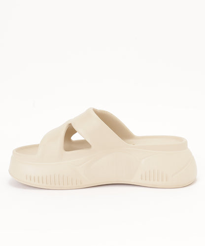 クロスデザイン EVA ボリューム 厚底 サンダル