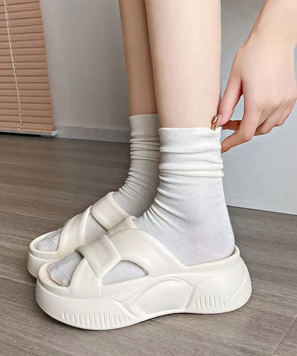 クロスデザイン EVA ボリューム 厚底 サンダル