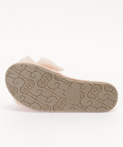 リボン キルティング スリッパ ルーム シューズ