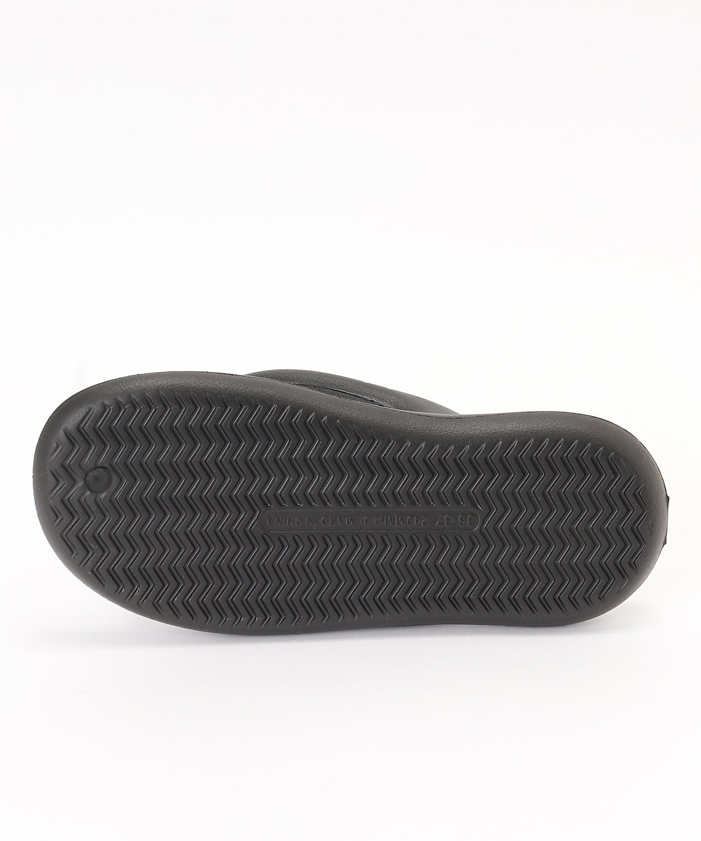 チェック フラワーモチーフ EVA チューブ トング サンダル