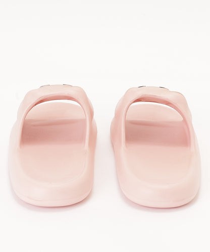 ねこ フェイス EVA スライド 厚底 サンダル