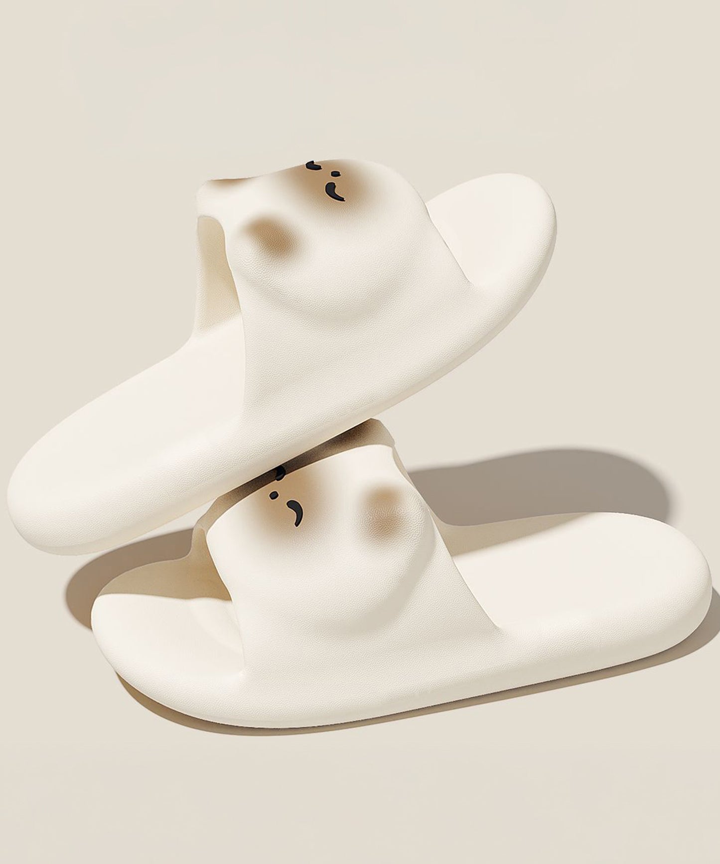 ねこ フェイス EVA スライド 厚底 サンダル