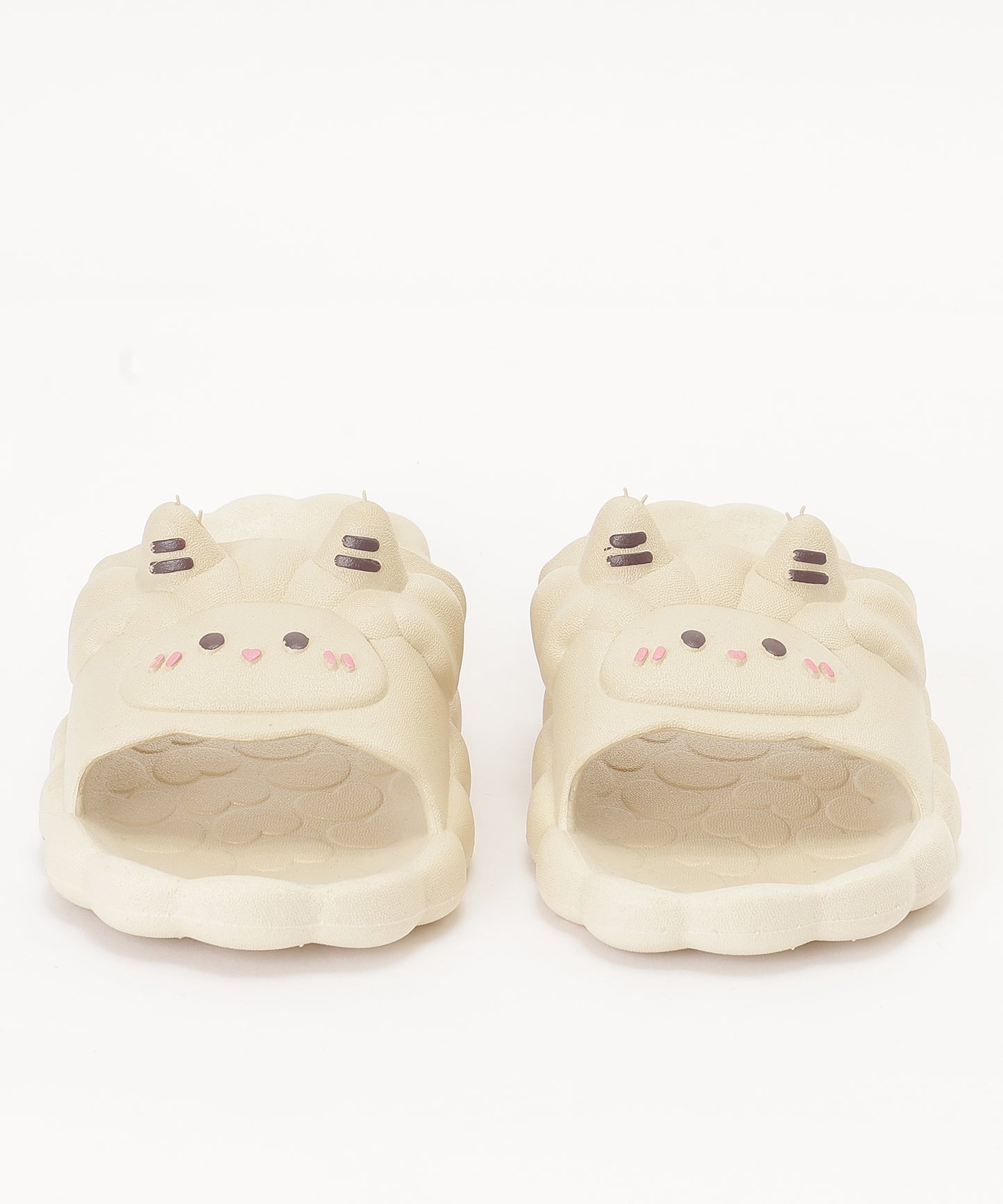 ヒツジ フェイス EVA スライド 厚底 サンダル