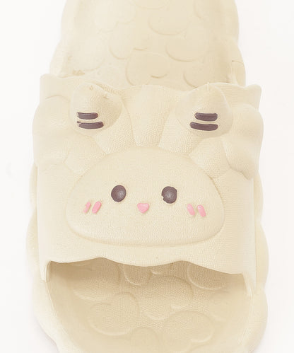 ヒツジ フェイス EVA スライド 厚底 サンダル