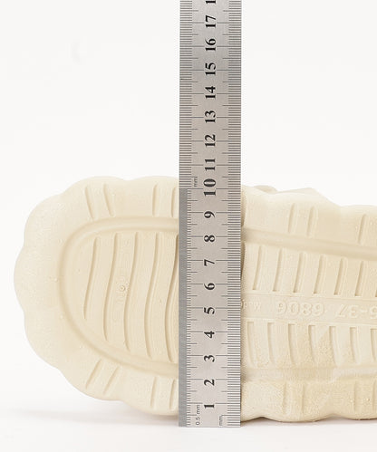 ヒツジ フェイス EVA スライド 厚底 サンダル