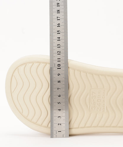 ヒツジ フェイス EVA フラット サンダル シューズ