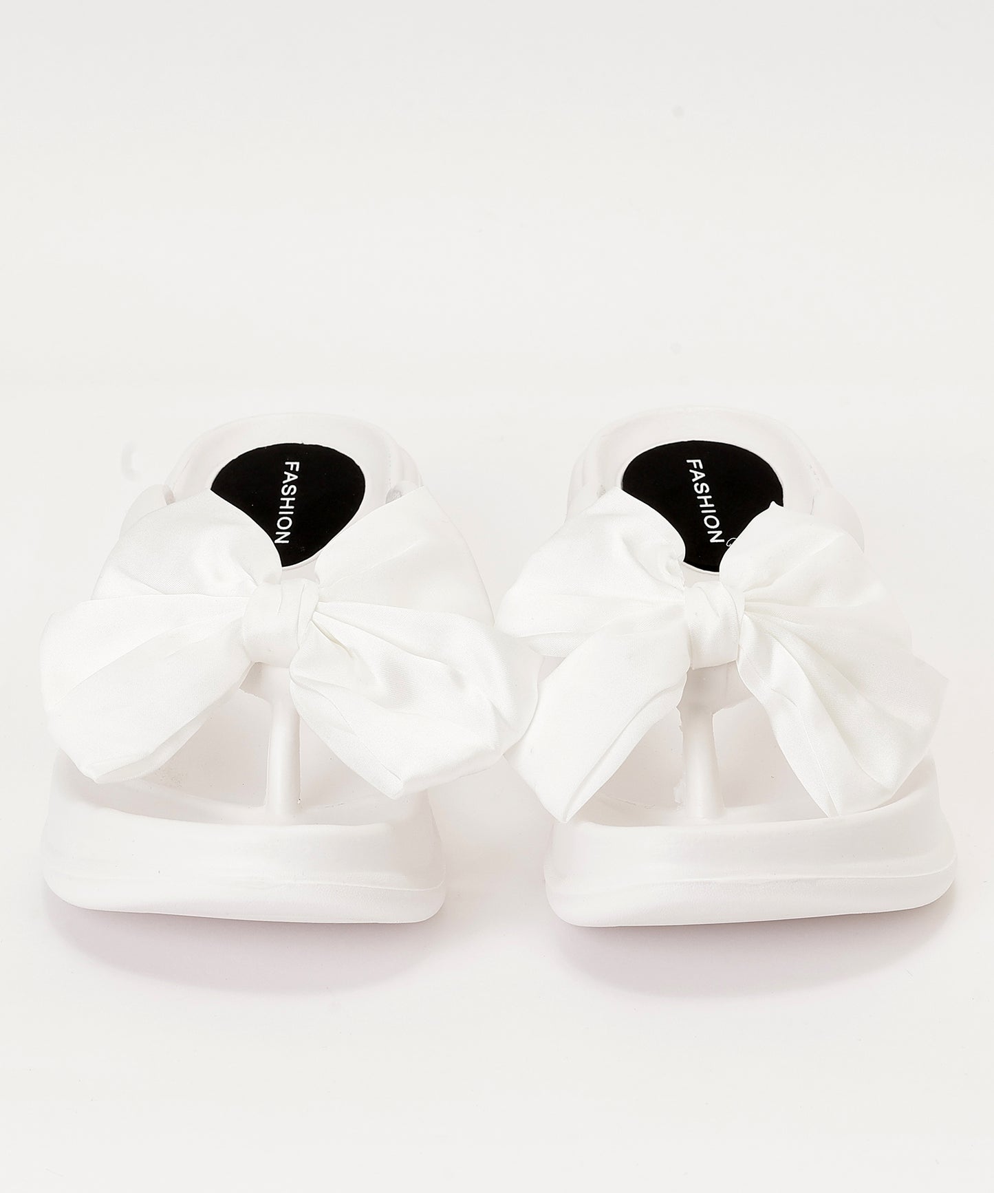 サテン リボン EVA 厚底 トング サンダル