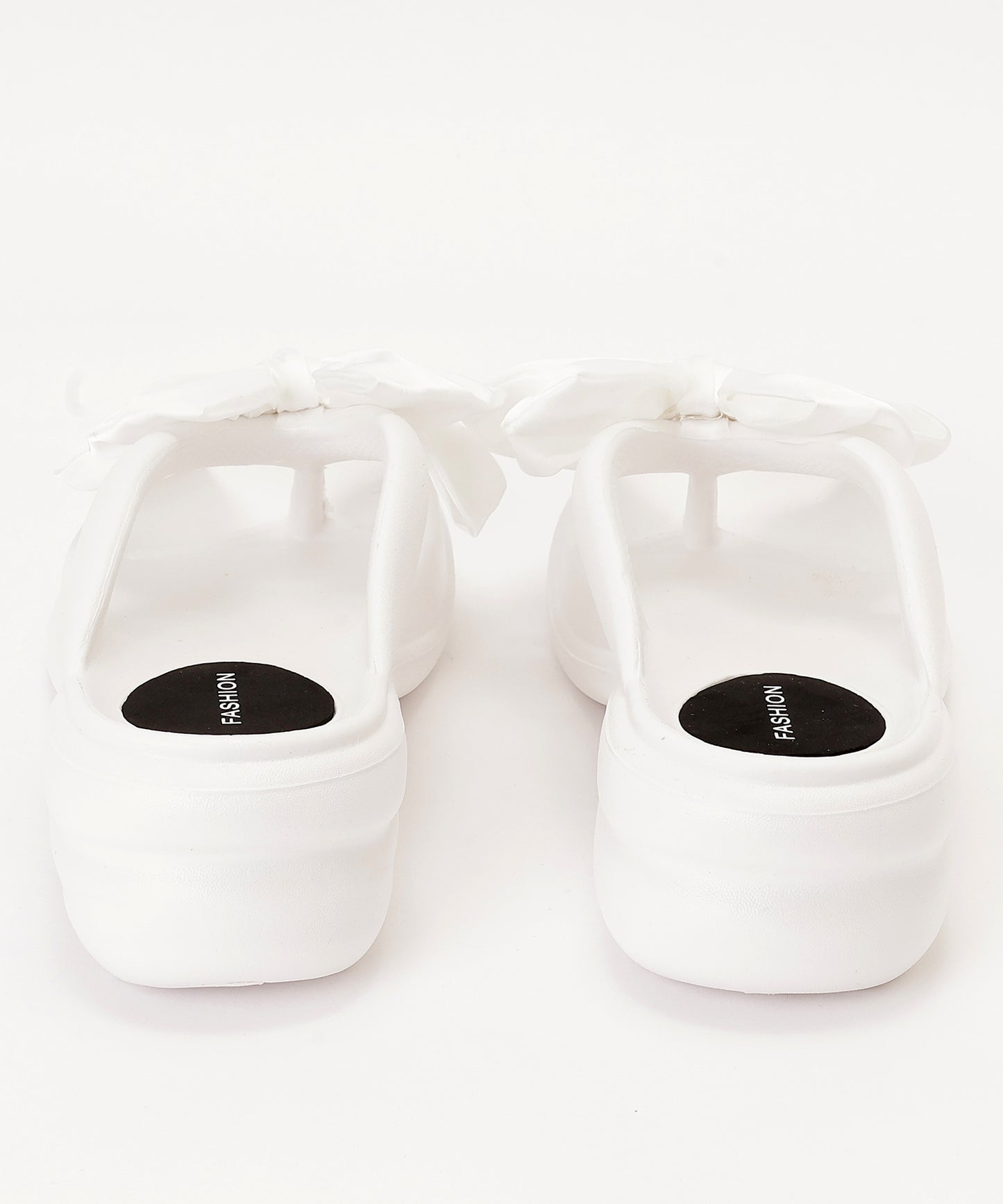 サテン リボン EVA 厚底 トング サンダル