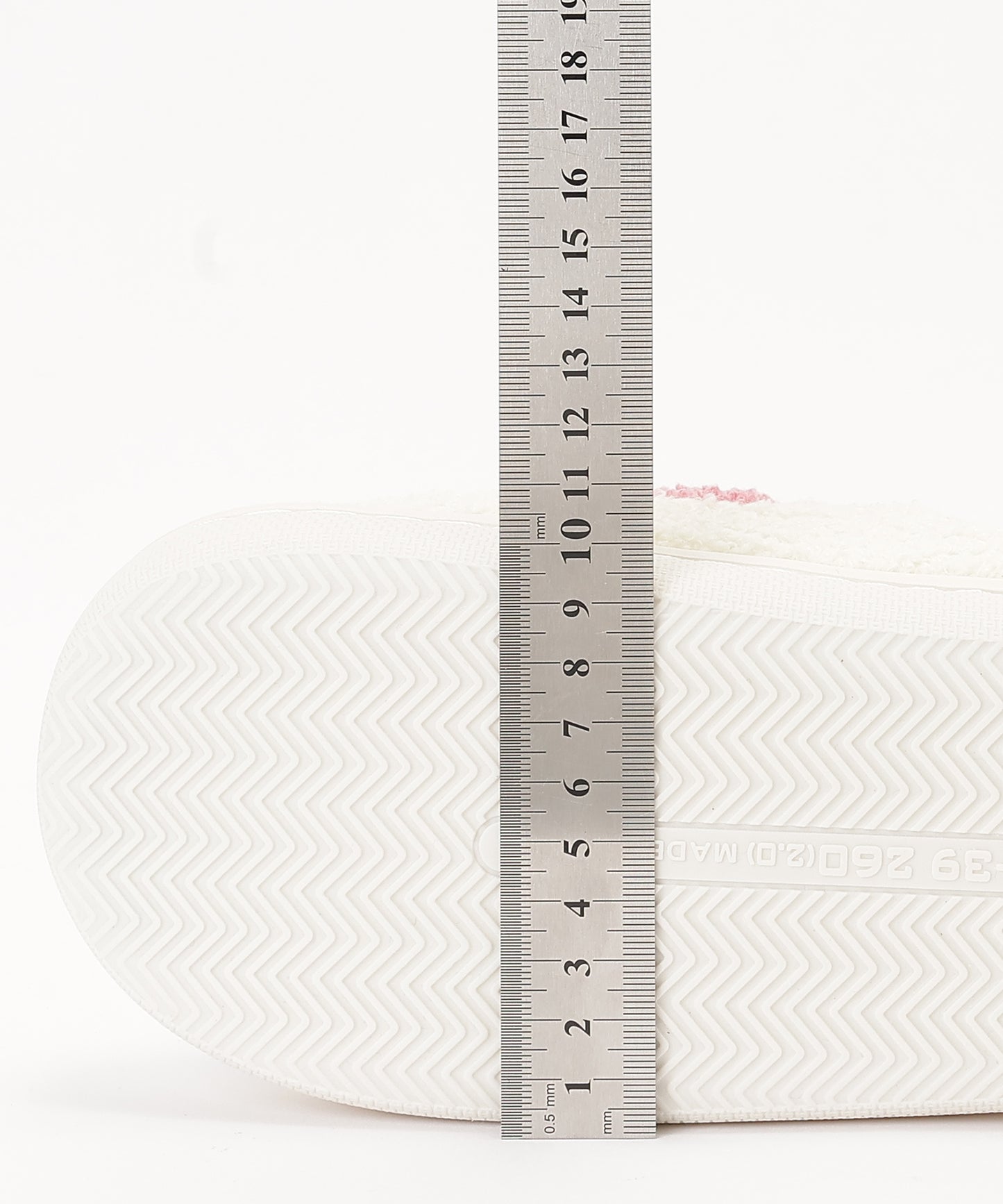 カラフル モチーフ柄 ボア スリッパ ルームシューズ