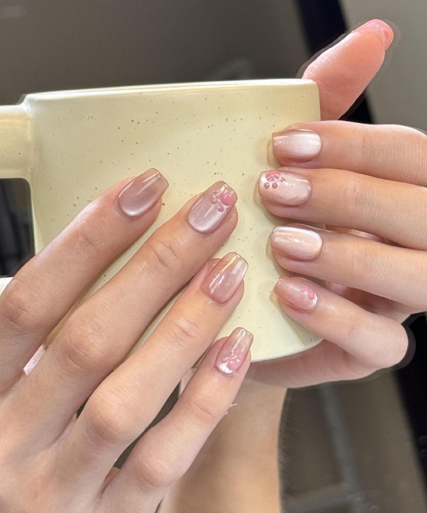 3D フットスタンプ ラウンド ネイルチップ