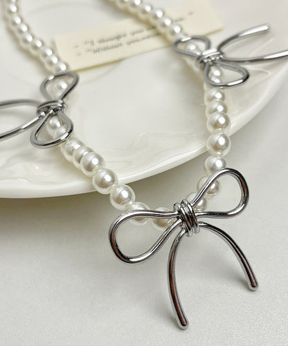 リボン モチーフ バラエティ デザイン ネックレス