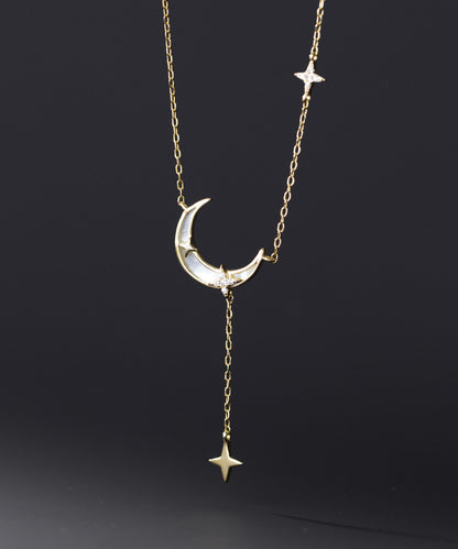 ドリーミー スター ムーン ショート ネックレス