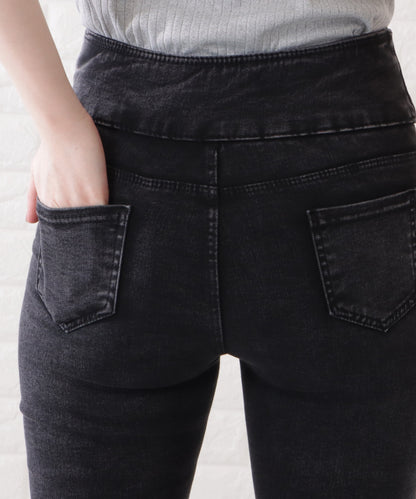 ハイウエストストレッチスキニーパンツ