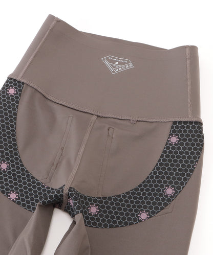 美シルエットシンプルスリムフレアパンツ