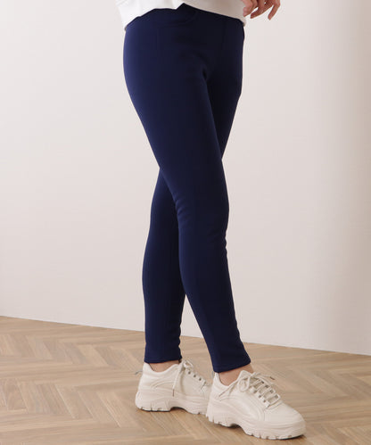 裏シャギーハイウエストストレッチパンツ