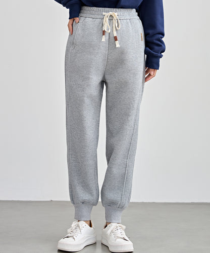 裏起毛 ルーズ フィット イージー アンクル パンツ