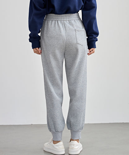 裏起毛 ルーズ フィット イージー アンクル パンツ