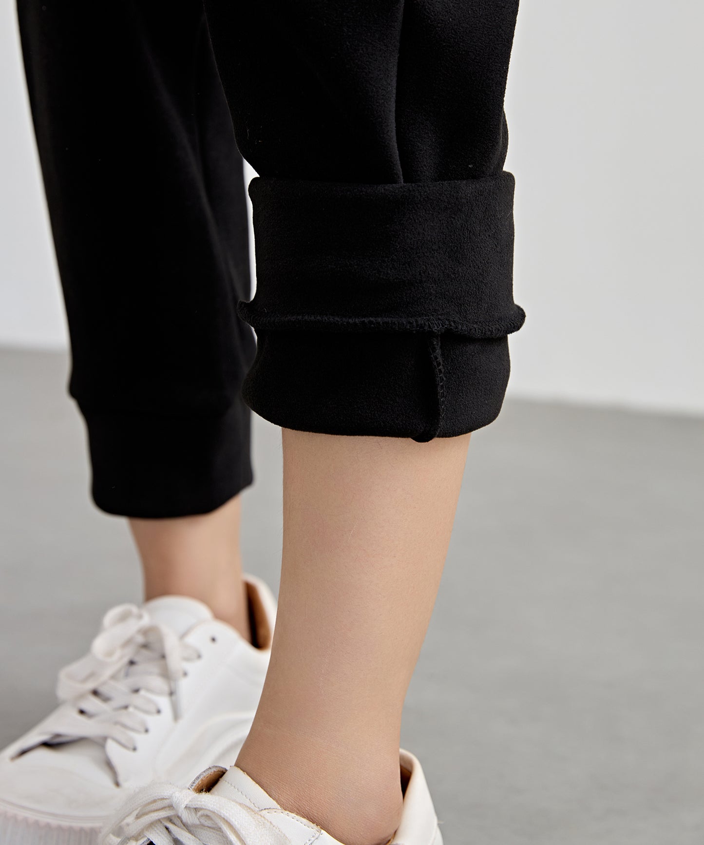 裏起毛 厚手 テーパード スウェット パンツ