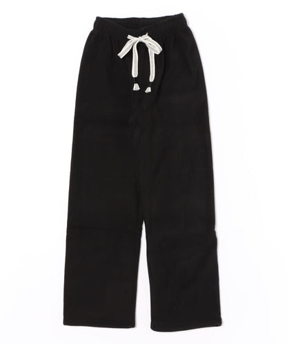 裏起毛 ソフト イージー ワイド パンツ