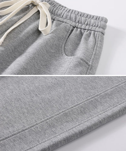 ライン ワイド スウェット トラック パンツ