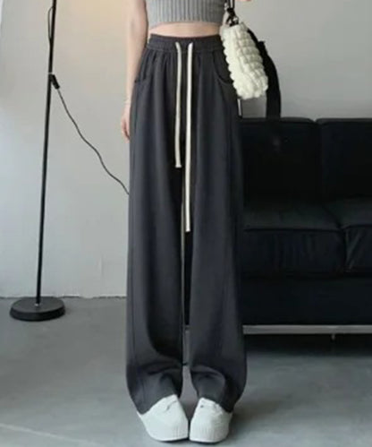 ライン ワイド スウェット トラック パンツ