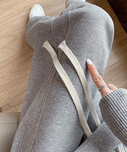 ライン ワイド スウェット トラック パンツ