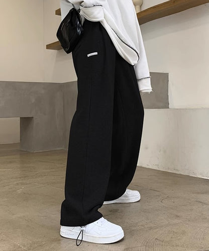裾絞り ドロスト スウェット トラック パンツ