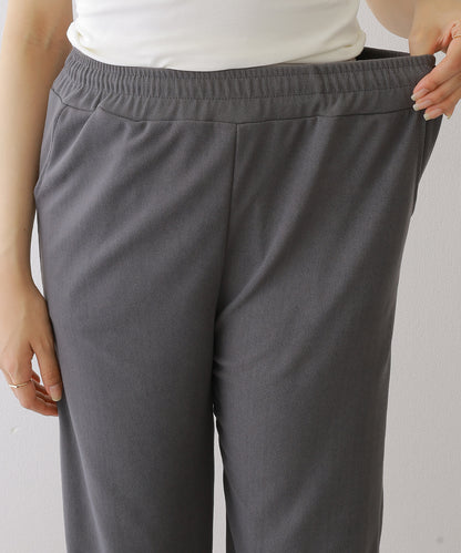 裾絞り ドロスト スウェット トラック パンツ