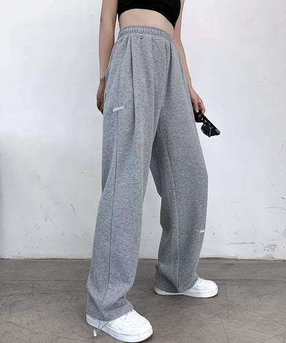 裾絞り ドロスト スウェット トラック パンツ