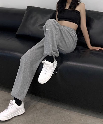 裾絞り ドロスト スウェット トラック パンツ