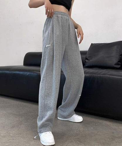 裾絞り ドロスト スウェット トラック パンツ