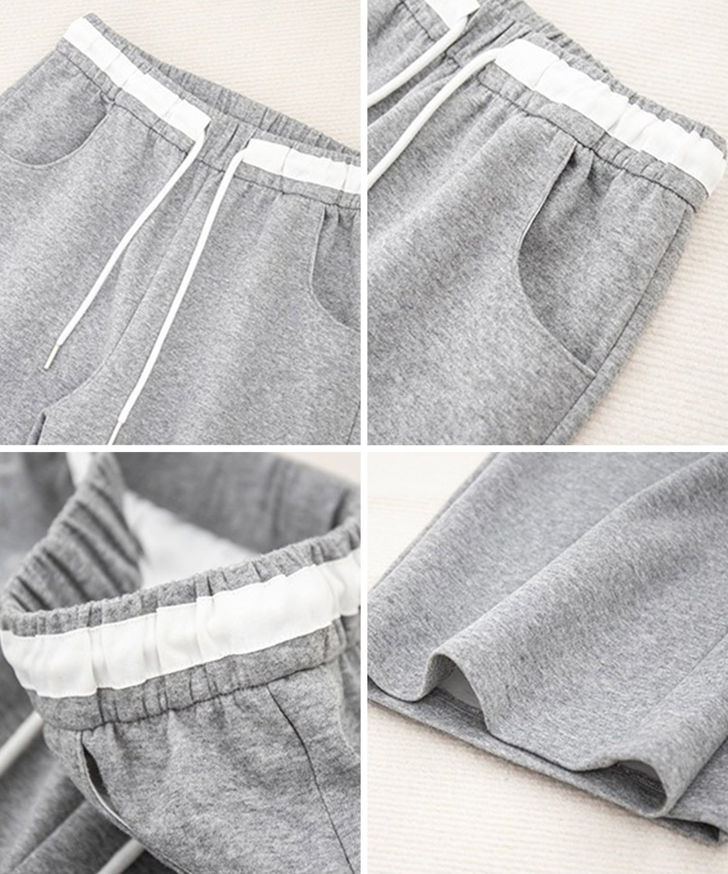 配色 セミワイド スウェット トラック パンツ