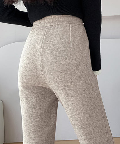 フレア スリット入り スウェット トラック パンツ