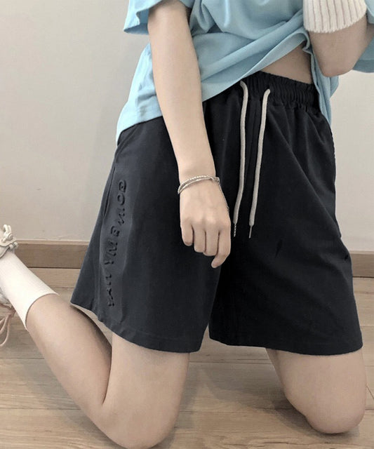 ロゴ入り スウェット リラックス ショート パンツ