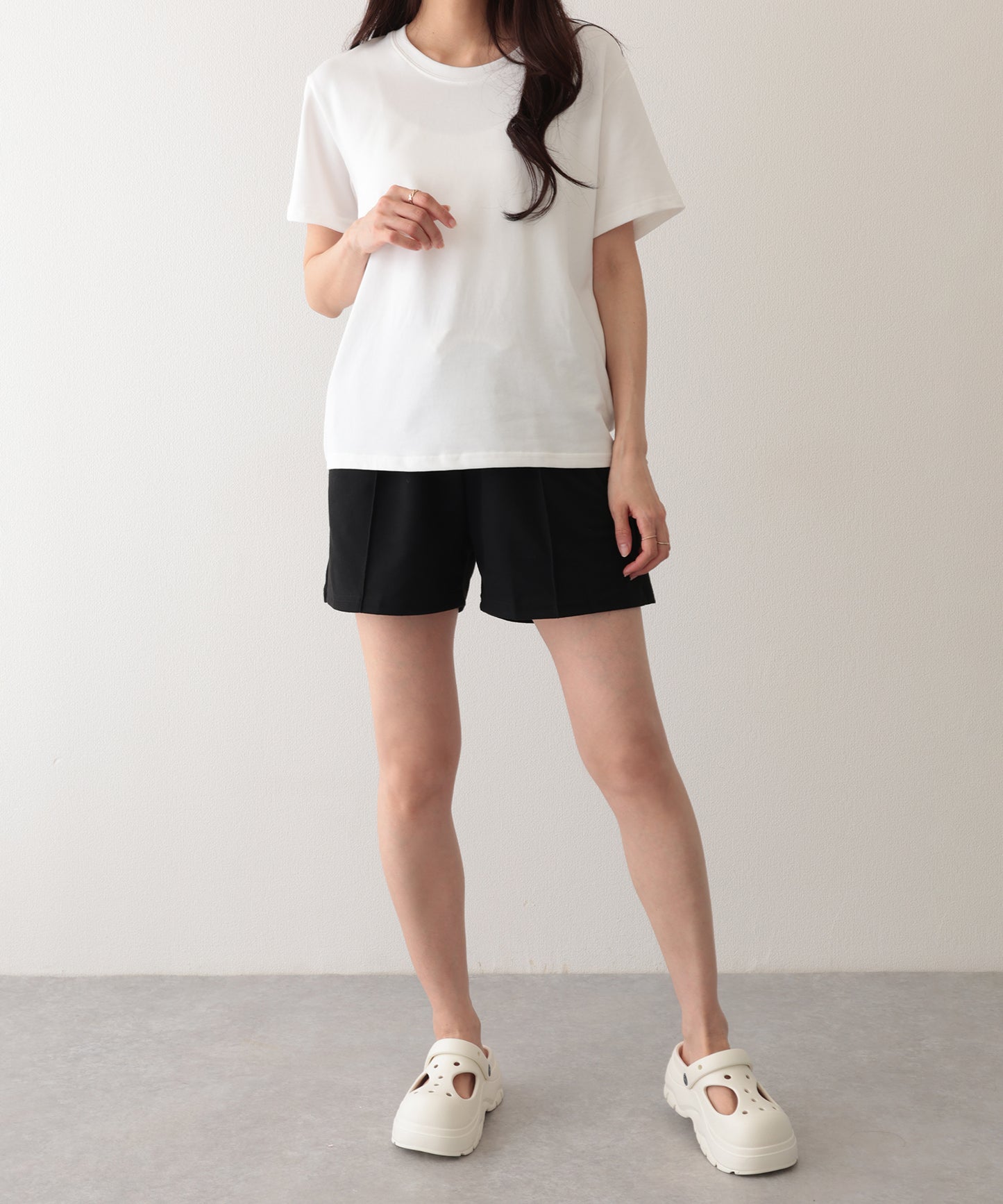 スウェット リラックス センターシーム ショート パンツ