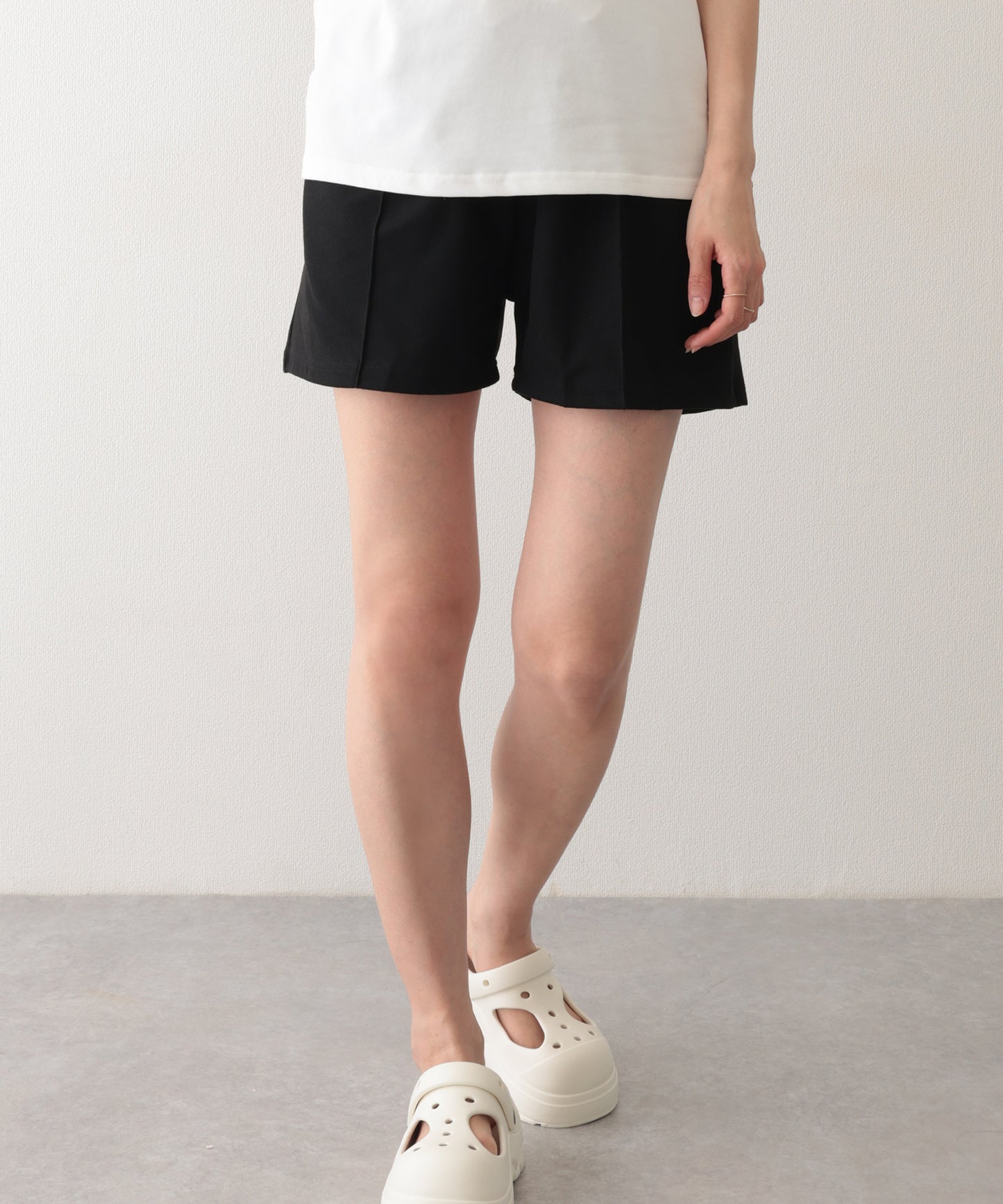 スウェット リラックス センターシーム ショート パンツ