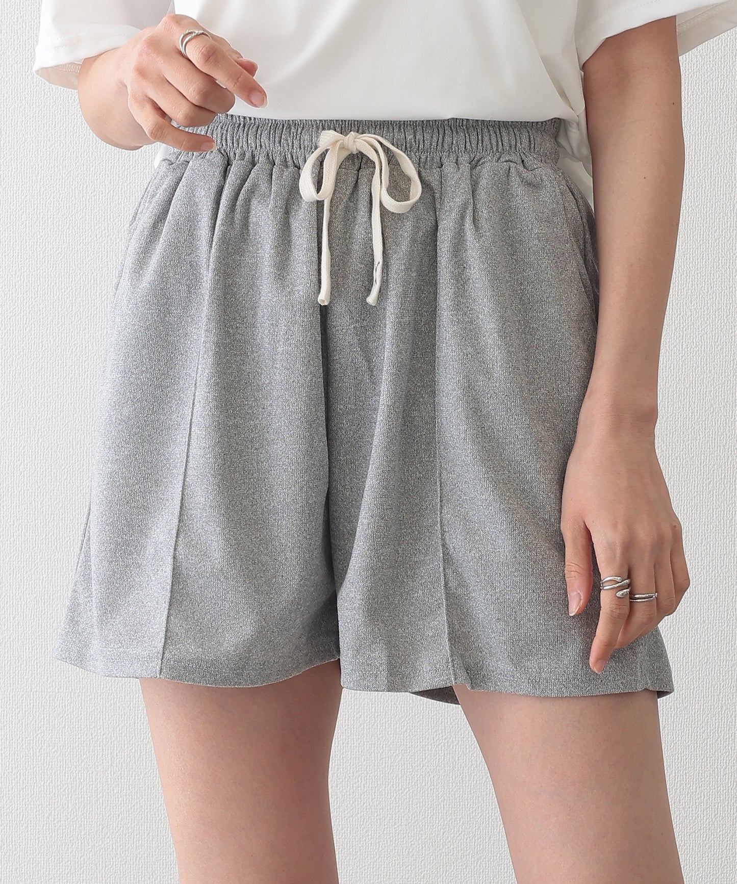 スウェット リラックス センターシーム ショート パンツ