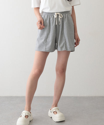 スウェット リラックス センターシーム ショート パンツ