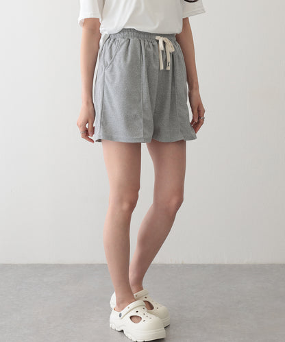 スウェット リラックス センターシーム ショート パンツ
