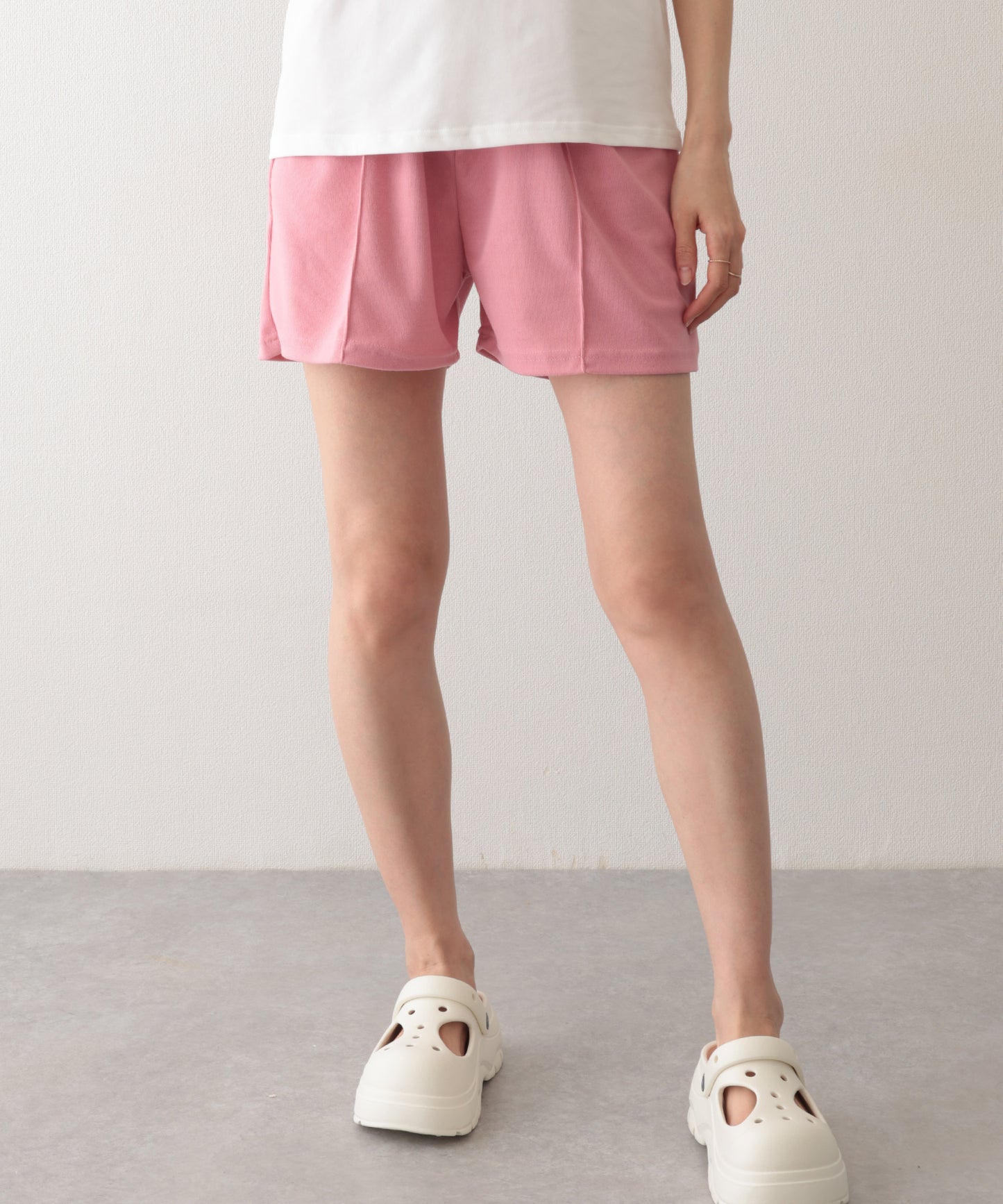 スウェット リラックス センターシーム ショート パンツ