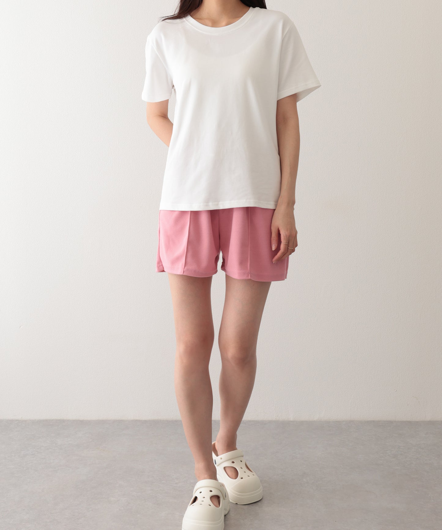 スウェット リラックス センターシーム ショート パンツ