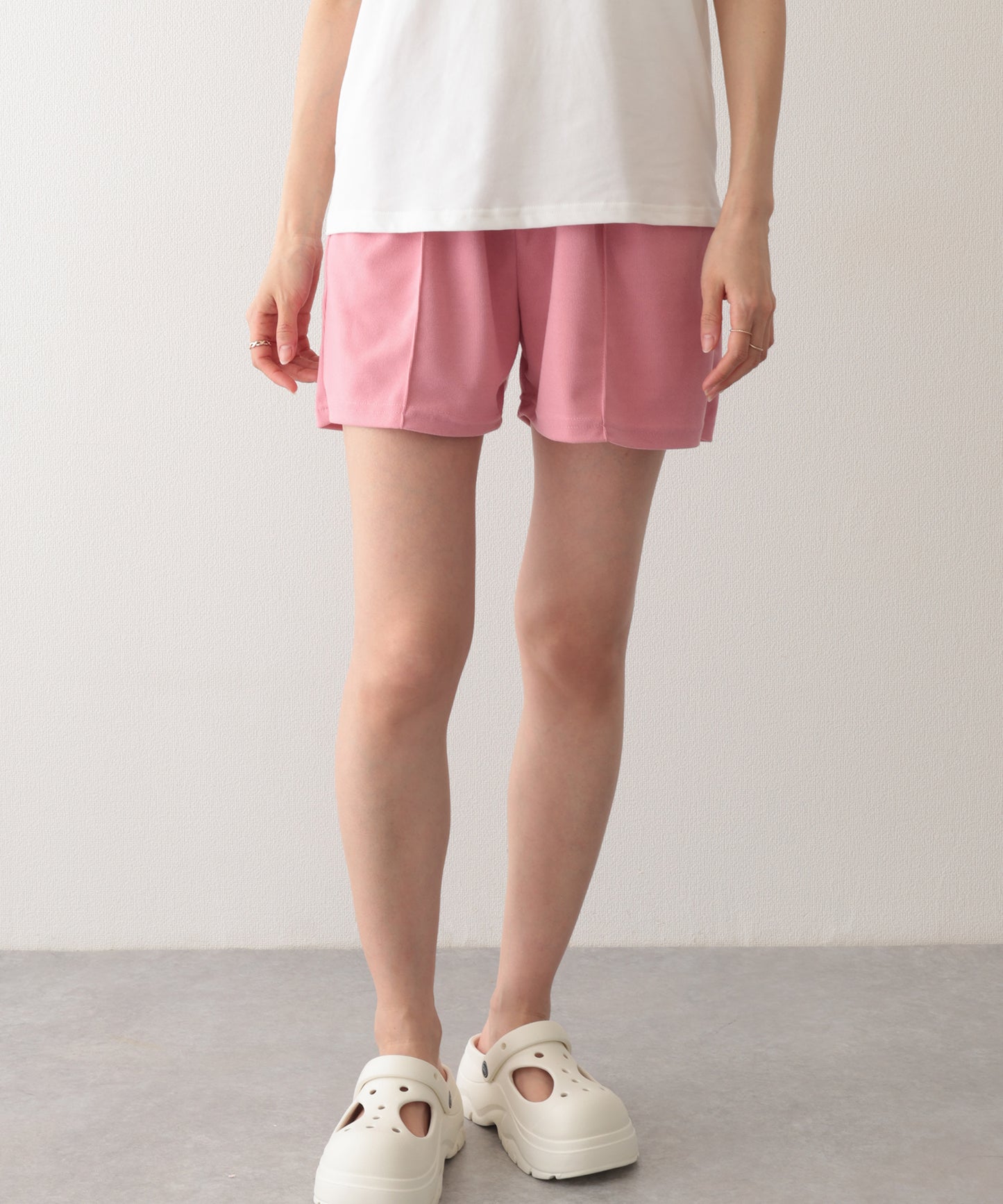 スウェット リラックス センターシーム ショート パンツ