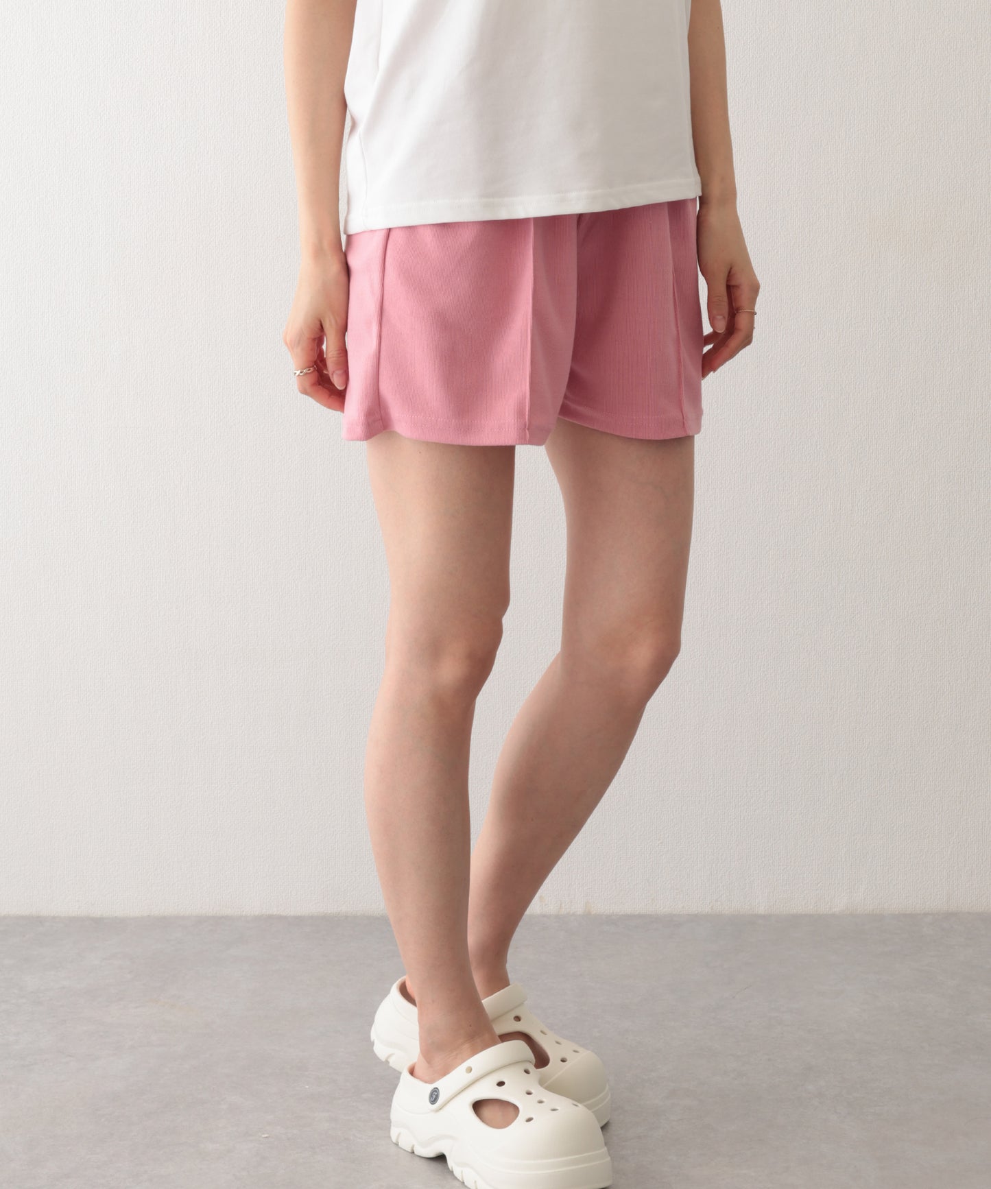 スウェット リラックス センターシーム ショート パンツ