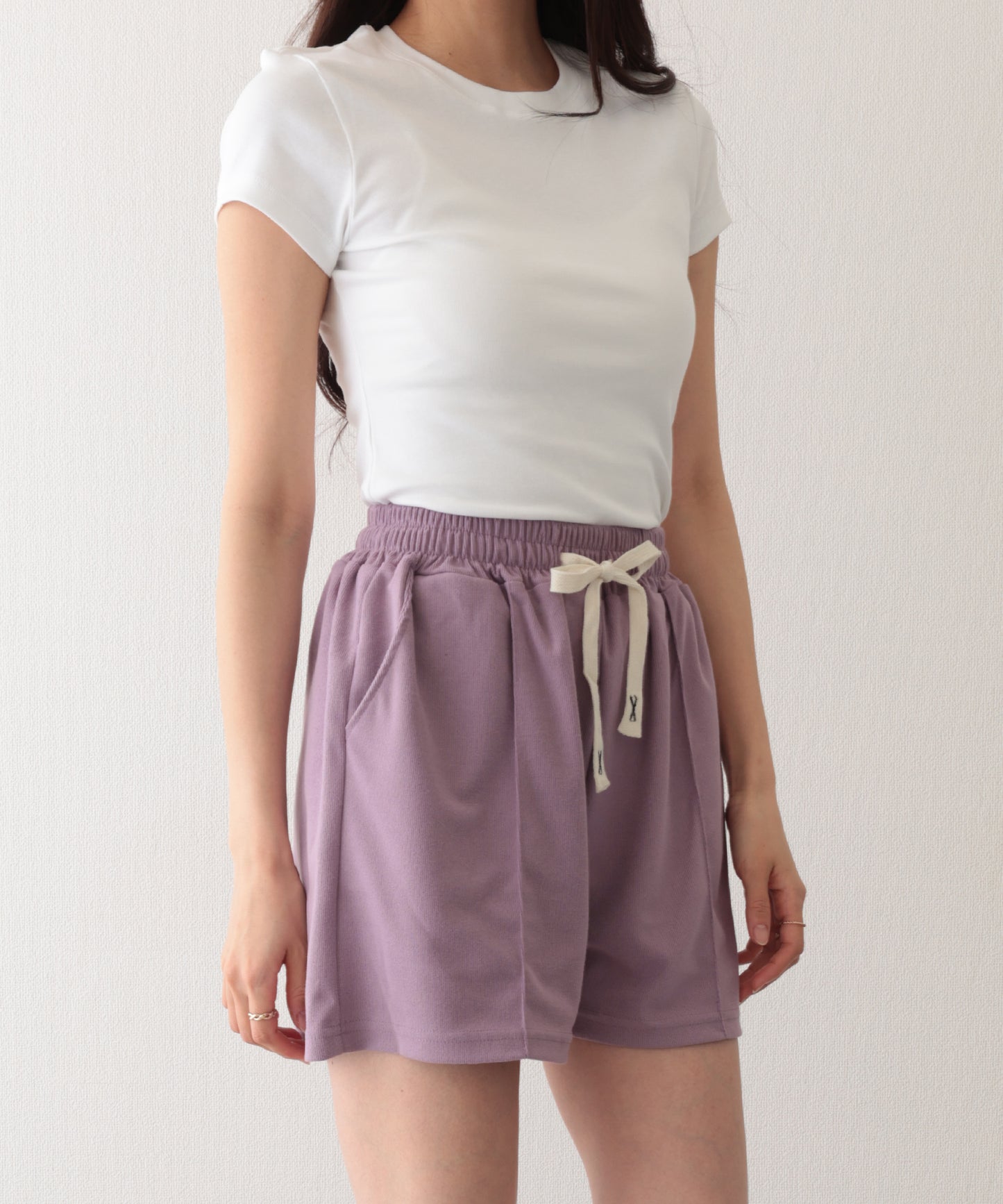 スウェット リラックス センターシーム ショート パンツ